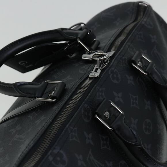 LOUIS VUITTON Monogram Eclipse Keepall Bandouliere 45 Bag M40569 - Picture 6 of 16